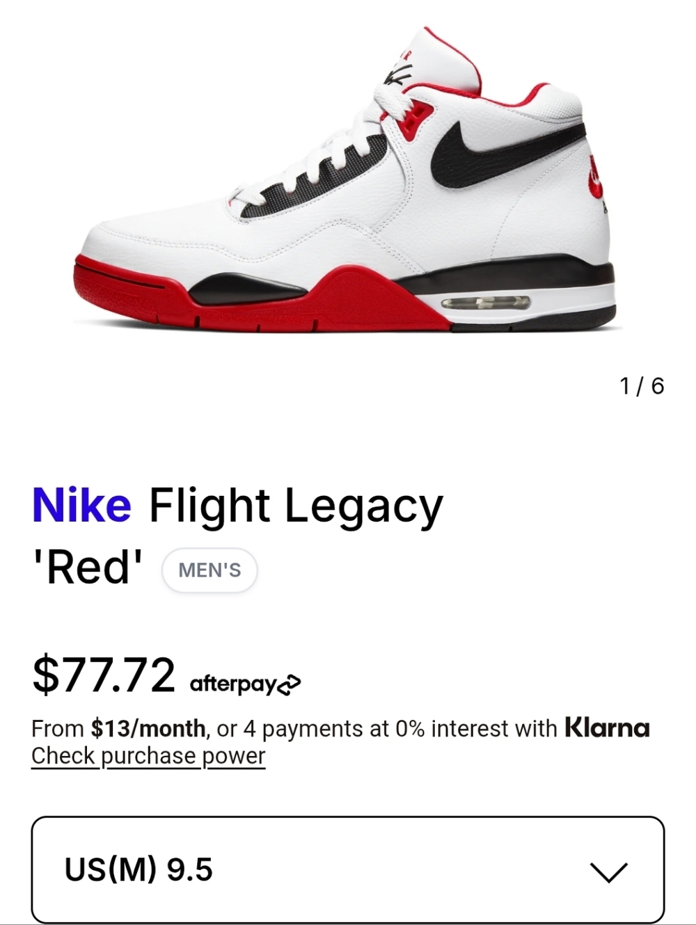 NikeFlight Legacy 9.5 - Picture 7 of 12